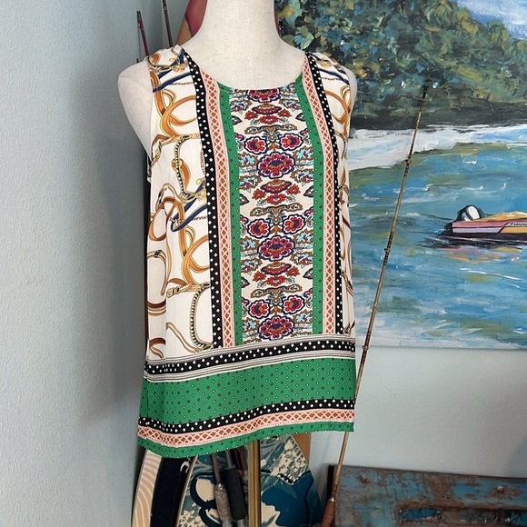 ⭐️Cynthia Rowley,Sophisticated  Blouse,BUTTON-DOWN BACK,Gorgeous, Size S - Picture 4 of 12